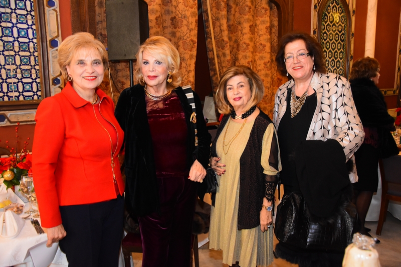 Young Women Christian Association lunch at Villa Linda Sursock